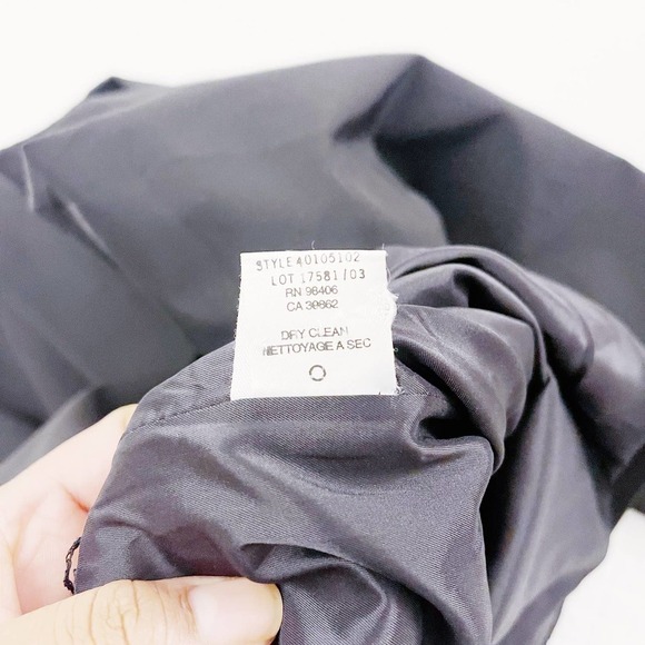 Theory Black Button Down Blazer Jacket with Collar SZ12 - Picture 5 of 11